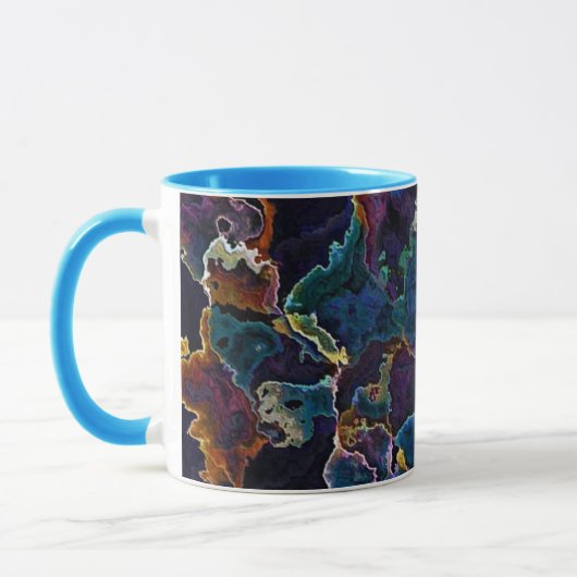 Huile Slick Café Mug (Gauche)