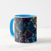 Huile Slick Café Mug (Devant gauche)