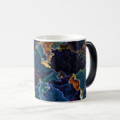 Huile Slick Café Mug (Devant droit)