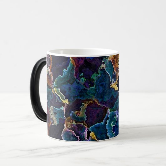 Huile Slick Café Mug (Devant gauche)