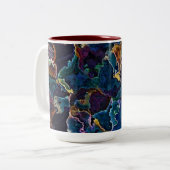 Huile Slick Café Mug (Devant gauche)