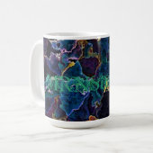 Huile Slick Café Mug (Devant gauche)