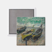 Huile Sur Toile Artiste Claude Monet Nature Magnet (Recto/Verso)