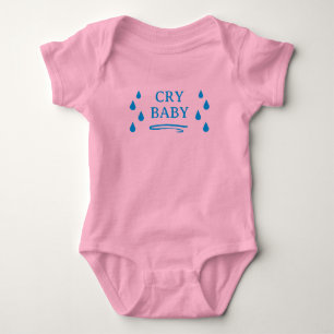 Huilebaby grappig rompertje met traandruppels romper