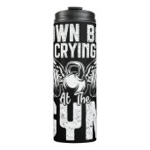 Huilen bij de Gym Graphic Thermosbeker (Voorkant)