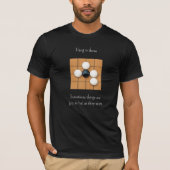 Huilen Goishi in Atari Grappig Go T-shirt (Voorkant)