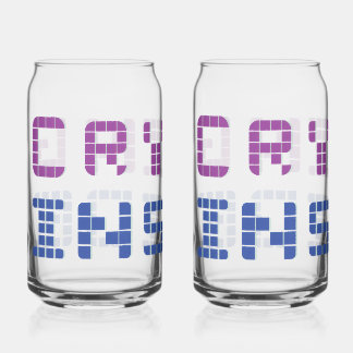 Huilend van binnen – Grappige emotionele stemming Blikvorm Glas