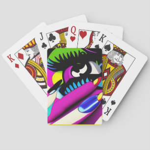 Huilend voor je Phycodelic Pokerkaarten