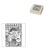 HUILENDE BESCHERMENGEL VAN HET KIND, BEGRAAFPLAATS 	RUBBERSTEMPEL (Gestempeld)