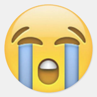 Huilende Emoji sticker