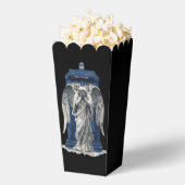 Huilende engel met blauwe politie box 1 bedankdoosjes (Popped)