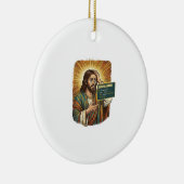 Huilende Jezus Syntaxisfout Codering Programmeur S Keramisch Ornament (Rechts)