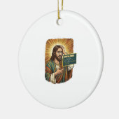 Huilende Jezus Syntaxisfout Codering Programmeur S Keramisch Ornament (Links)