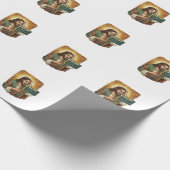 Huilende Jezus Syntaxisfout Codeur Programmeur Sof Cadeaupapier (Hoek)