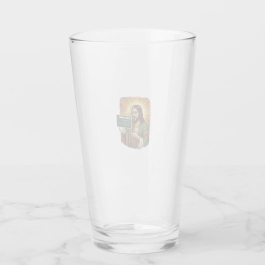 Huilende Jezus Syntaxisfout Codeur Programmeur Sof Glas (Achterkant)