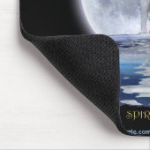 HUILENDE WITTE WOLF & ALASKA MAAN MUISMAT (Hoek)