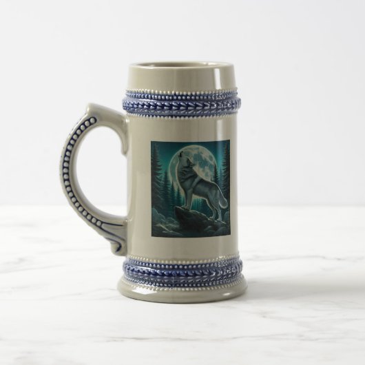 Huilende Wolf Bierpul (Links)