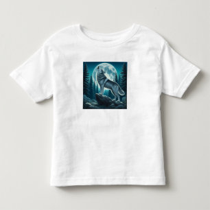 Huilende Wolf Kinder Shirts