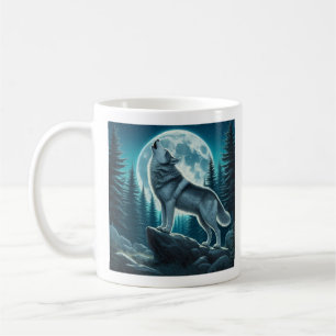 Huilende Wolf Koffiemok