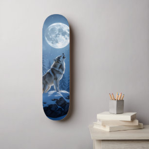 Huilende Wolf Skateboard
