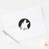 Huilende Wolf Stickers (Envelop)