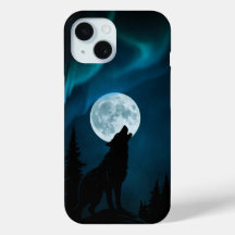 Huilende Wolf Volmaan Aurora Hoesje
