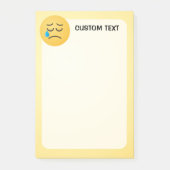 Huilerig Gezicht Post-it® Notes (Voorkant)