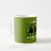 huis boomhut koffiemok (Voorkant links)