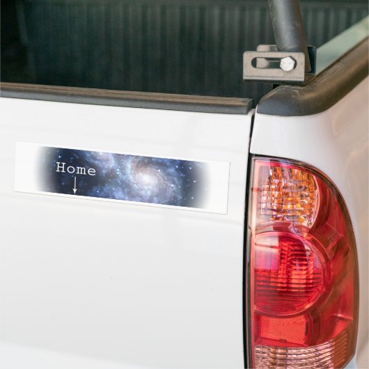 Huis Bumpersticker (Op Truck)