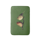 Huis Finch Lovebirds Badmatten (Voorkant Verticaal)