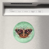 Huis - geschilderde dame magneet (Insitu (Vaatwasser))