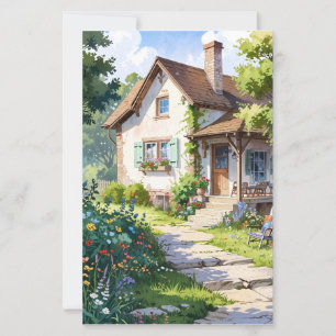 huis illustratiekaart