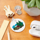 Huis in de Bossen Sleutelhanger