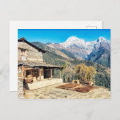 Huis in Nepal Briefkaart (Voorkant / Achterkant)