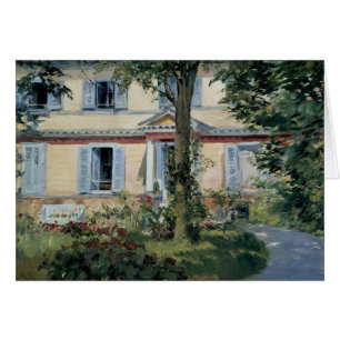 Huis in Rueil, Edouard Manet,  Kunst