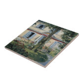 Huis in Rueil, Edouard Manet, Kunst Tegeltje (Zijkant)