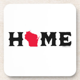 Huis in Wisconsin Bier Onderzetter