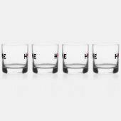 Huis in Wisconsin Whisky Glas (Links)