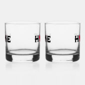 Huis in Wisconsin Whisky Glas (Links)