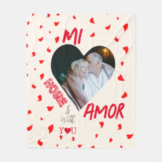 Huis is met u fleece deken cadeau