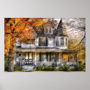 Huis - Klassiek Victoriaans Poster