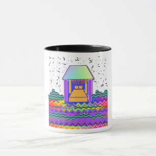 HUIS Logo Huis Verwarmings Geschenk Drank Mok