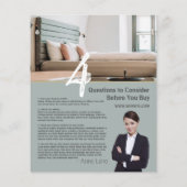 Huis makelaar flyer (Achterkant)