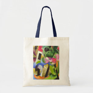 Huis met Bomen door Franz Marc, Vintage Fine Art Tote Bag