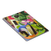 Huis met bomen van Franz Marc, Kunst Notitieboek (Rechterzijde)