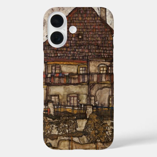 Huis met dakspanen door Egon Schiele Case-Mate iPhone Case (Achterkant)