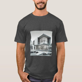 Huis met prachtige architectuur t-shirt