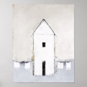 Huis met Wasserij Poster (Voorkant)