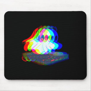 Huis Muziek Ghost Halloween Techno Rave Halloween Muismat