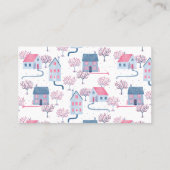 Huis onroerend goed Visitekaartje (Achterkant)